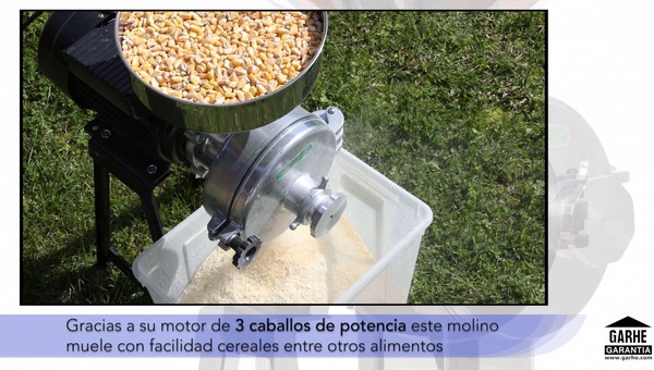 Molino Prensa Aluminio 3 HP